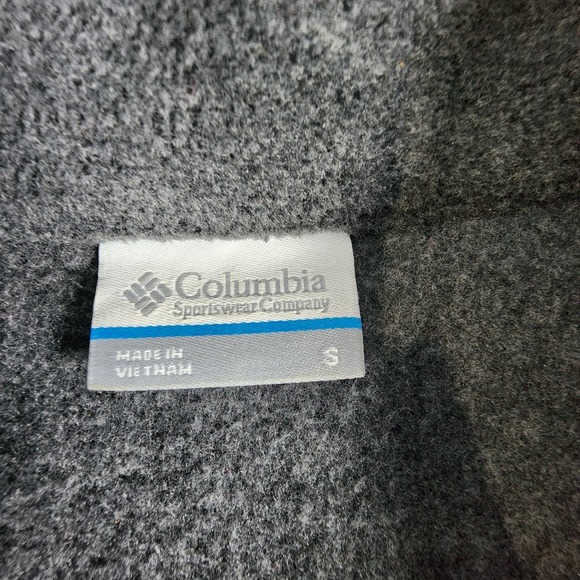 Lot Of 3 Columbia Full Zip Fleece Vest Women's S Black Gray & White Outdoors - Picture 10 of 14